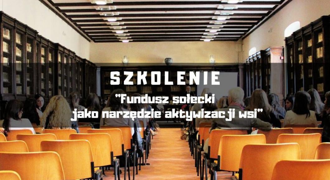 Fundusz sołecki szkolenie