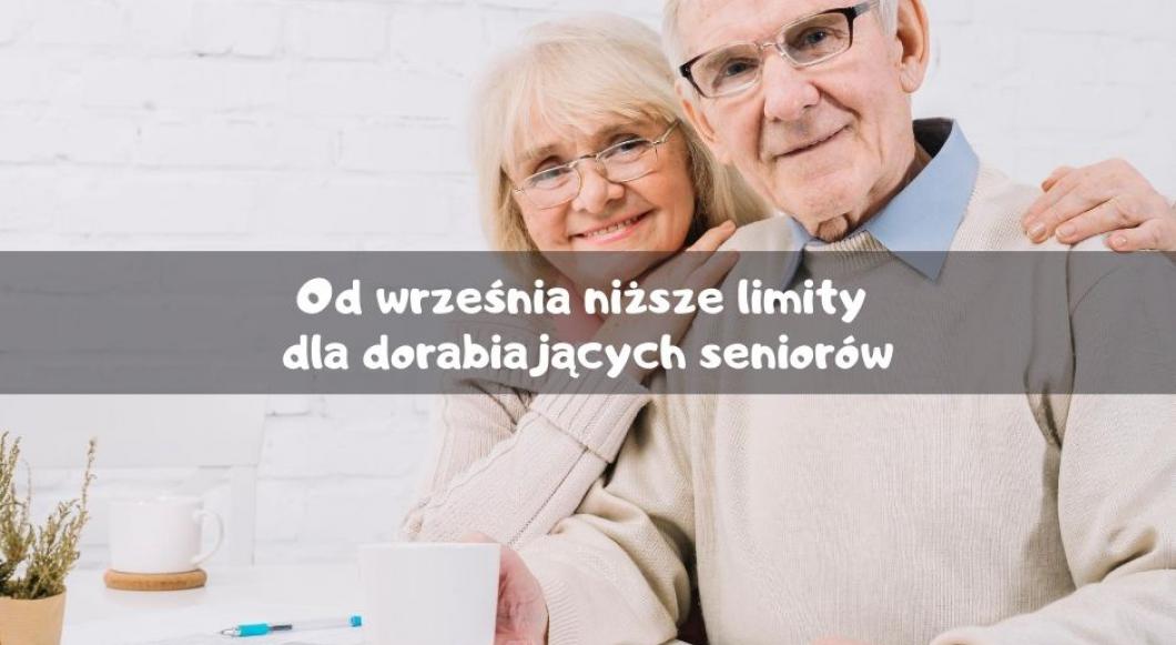 Od września niższe limity dla dorabiających seniorów