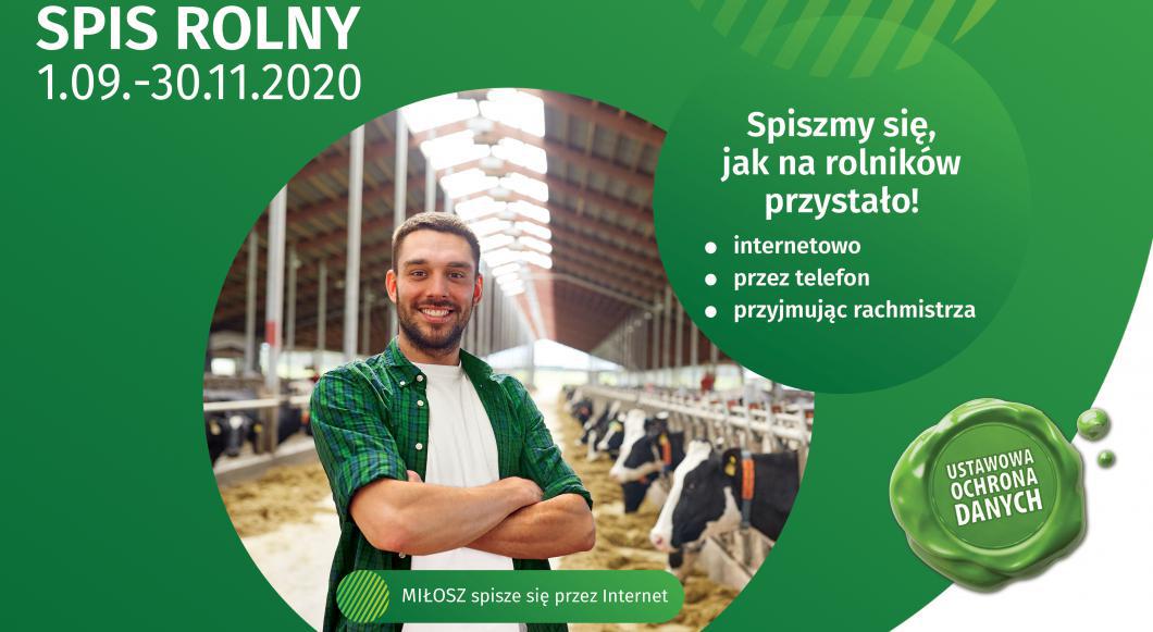 Włączmy się w powszechny spis rolny 2020