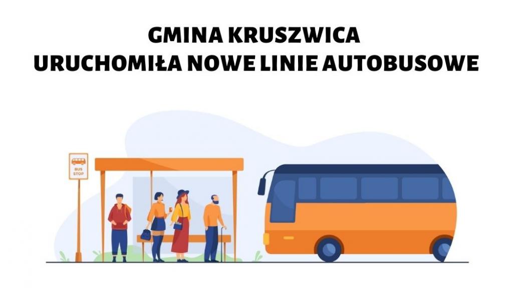 Gmina Kruszwica uruchomiła nowe linie autobusowe