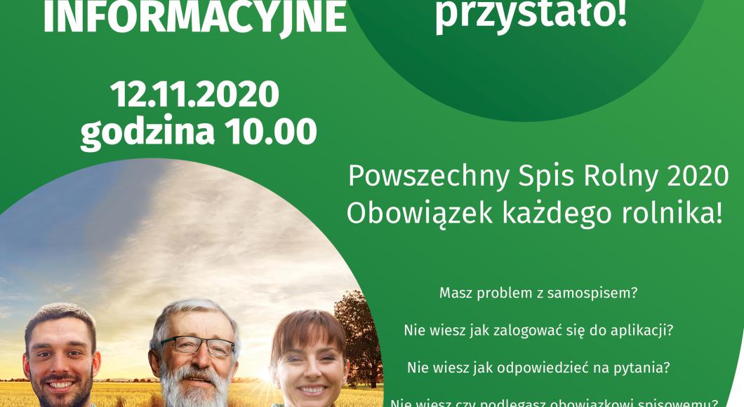 Spotkanie informacyjne - Powszechny Spis Rolny