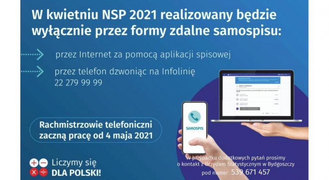 W kwietniu NSP 2021 realizowany będzie wyłącznie w formie zdalnej!