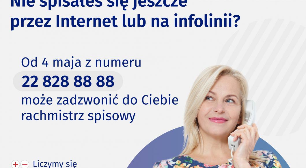 Od 4 maja br. pracę rozpoczęli rachmistrzowie telefoniczni