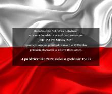 Rajd rowerowy „NIE ZAPOMINAJMY” 