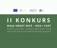 II edycja Konkursu "MOJA SMART wieś. IDEA i FAKT"