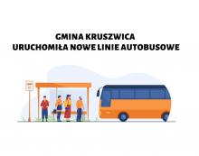 Gmina Kruszwica uruchomiła nowe linie autobusowe