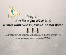 Program „Profilaktyka WZW B i C w województwie kujawsko-pomorskim”