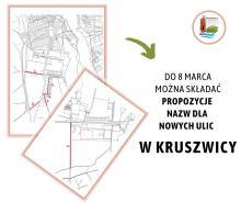 OGŁOSZENIE o podjętych działaniach w zakresie uporządkowania przebiegu i nazw ulic w miejscowości Kruszwica