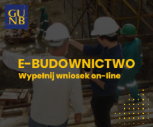 Zachęcamy do zapoznania się z nowym serwisem e-budownictwo. 
