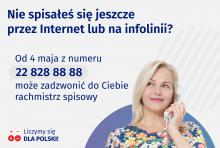 Od 4 maja br. pracę rozpoczęli rachmistrzowie telefoniczni