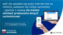 Nie spisałeś się przez Internet? Spodziewaj się telefonu od rachmistrza!