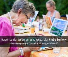 Nabór seniorów do ośrodka wsparcia: Klubu Senior +